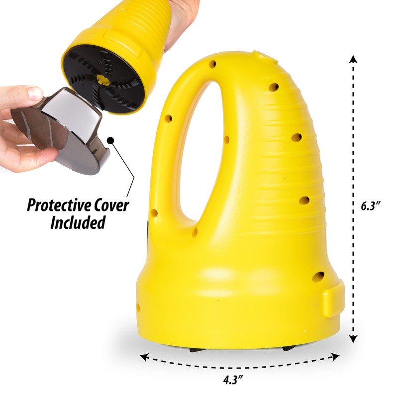 ZONETECH Electric Snow Ice Scraper USB Rechargeable - Premium Quality
