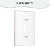 HLCoChT Decorative Art Light Switch Covers Hummingbird & Blossom Switch