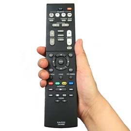 Replacement Remote Control RAV552 Compatible for Yamaha AV Receiver RAV549 RX-V379 RX-V479 RX-V579 RX-V381 RX-V383 RX-V385 HTR-3068