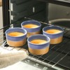 Hasense Ramekins 4 oz, Ceramic Ramekins Oven Safe Set of