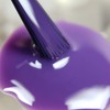  Purple Matte Nail Polish - Atomic Polish - Iodine
