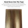 ABH AMAZINGBEAUTY HAIR Invisi Edge Tape in Hair Extensions Real