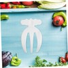 BIUDECO Pcs Salad Hands Forks Reusable Salad Claw Short Handle