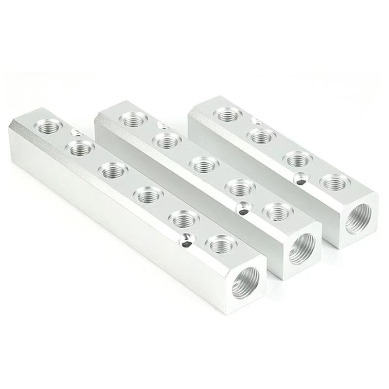 Still Awake 2 Way Pneumatic Manifold Air Distribution Block, G1/2