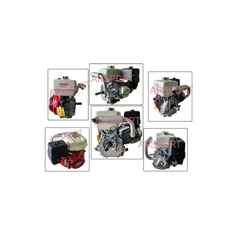 ARSPORT Surface Drive Motor Exhaust for Hond* GX240, 270, 390,