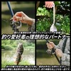 FUKUMIDO Fishing Hook Remover Hook Releaser Stainless Steel Fishing Alien