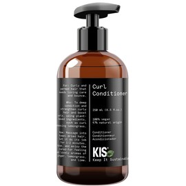 KIS Green Curl - Conditioner - 250 ml - Curly & Wavy Hair - 100% Vegan Formula - Sulfate-Free