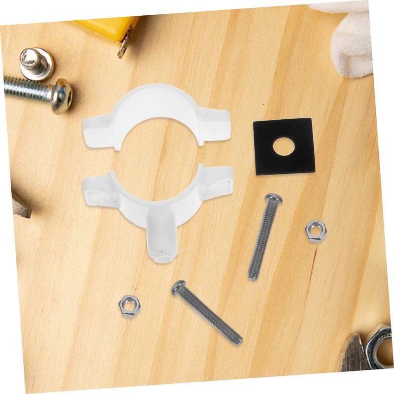 Gadpiparty 1Set Water Pipe Repair Clamp Bracket for Kitchen Sink