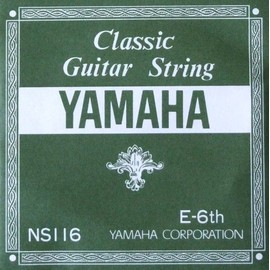 Yamaha NS116 Classical Guitar Strings 113 6 Strings, 1 Rose String