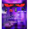 LED Devil Eyes for Truck Windshield, Extra-Large 52.3"x7.5" 1Pcs Eye