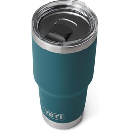 YETI Rambler Tumbler, Vaccum Insulated Stainless Steel Tumbler with Magslider Lid, Agave Teal, 30 oz (887 ml)