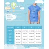 MEETYOO Boys Rash Guard Short Sleeve, Kids UPF 50+ Sun