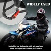 Motorcycle Helmet Quick Release Buckle Kit,Stainless Steel Motorcycle Helmet Strap