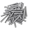 40PCS Perm Rods For Short Hair Grey Small Perm Rods