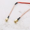 ECSiNG 2pcs Crocodile Clip Test Cable SMA Male to Crocodile