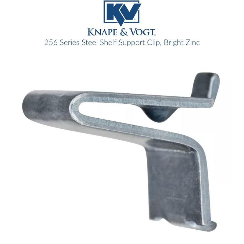 Knape & Vogt 256P-ZC Shelf Support - 24 piece