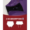 REELINDRY Womens Incontinence Underwear Washable, 2 oz Absorbency Leakproof Panties