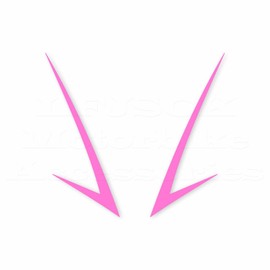 LFJSCK Motorcycle Front Fairing Reflective Stickers – Waterproof Decals Compatible with Yamaha YZF R3 2019-2022 (Pink)