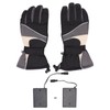 2Pcs Heated Gloves Waterproof Warm Breathable Electric Heating Gloves with