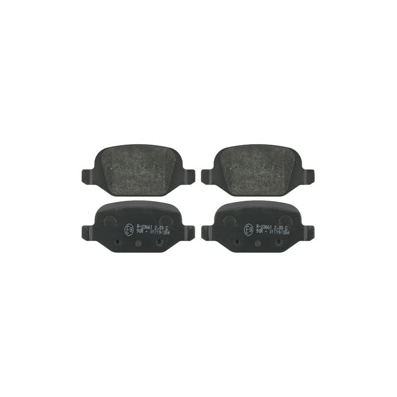 febi bilstein 16370 Brake Pad Set, 1 unit