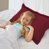 PiccoCasa Pillow Shams Double Brushed Microfiber, 2 Packs Pillowcases with