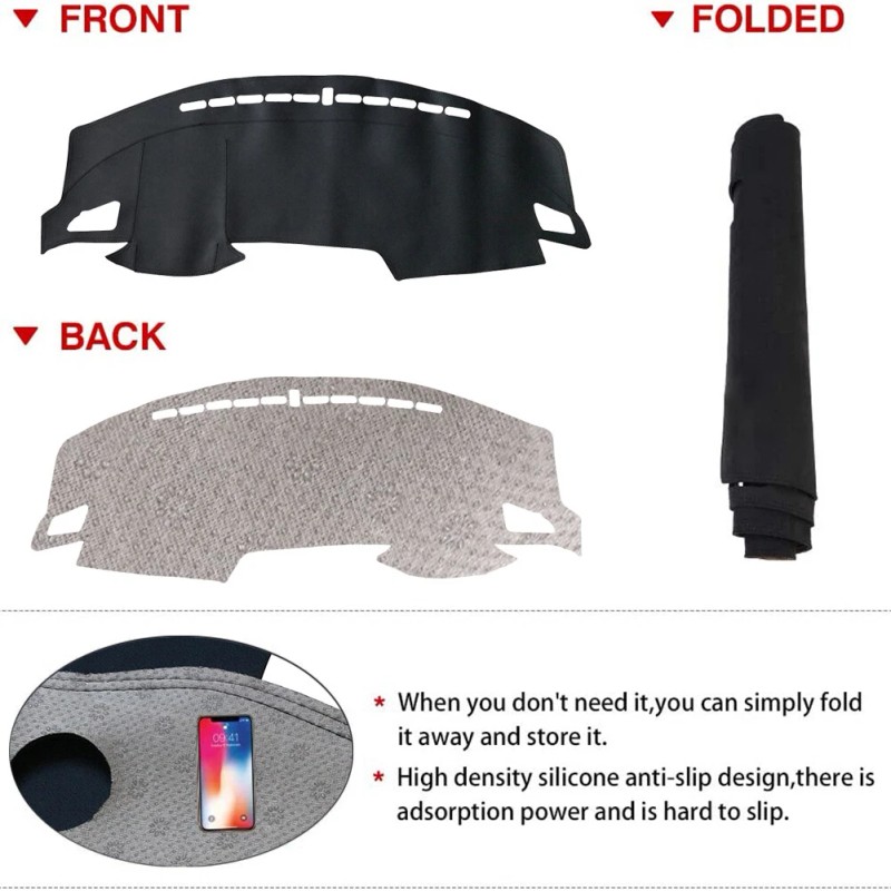 Unbranded Dashboard Cover Dashmat Dash Mat Pad For Honda Civic