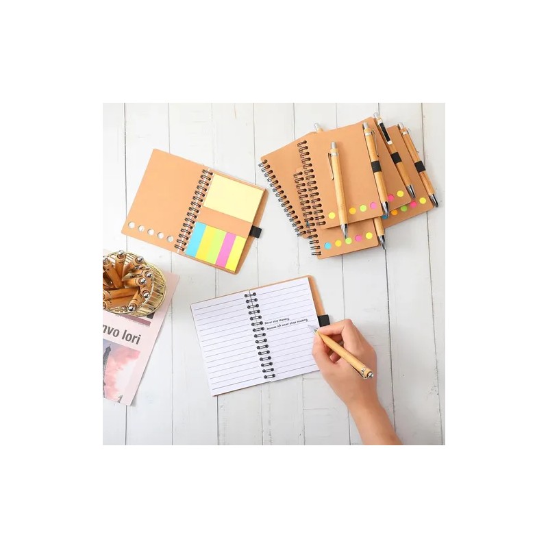 10pcs Libreta Mini 60 Páginas Con Notas Adheribles Esquela