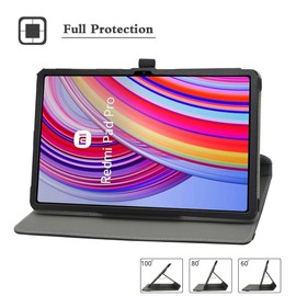 MAMA MOUTH for Onn 12.1 Inch Pro Tablet Case,360 Degree Rotary Stand with Cute Pattern Cover for Onn 12.1 Inch Pro (2024 Model:100146663) Tablet(JUST Fit Onn 12.1 2024),Black