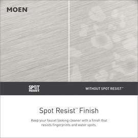 Moen 20091SRN 5-Setting Hand Held Brushed Nickel Spot Resist Shower Head, 2.5 GPM