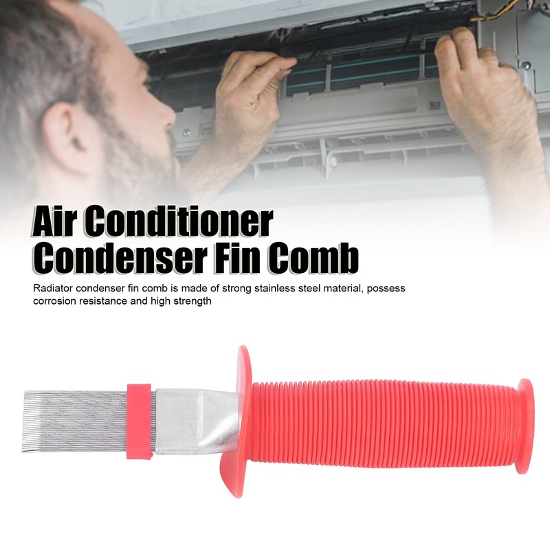 Air Conditioner Condenser Fin Cleaner Comb Stainless Steel Radiator Repair