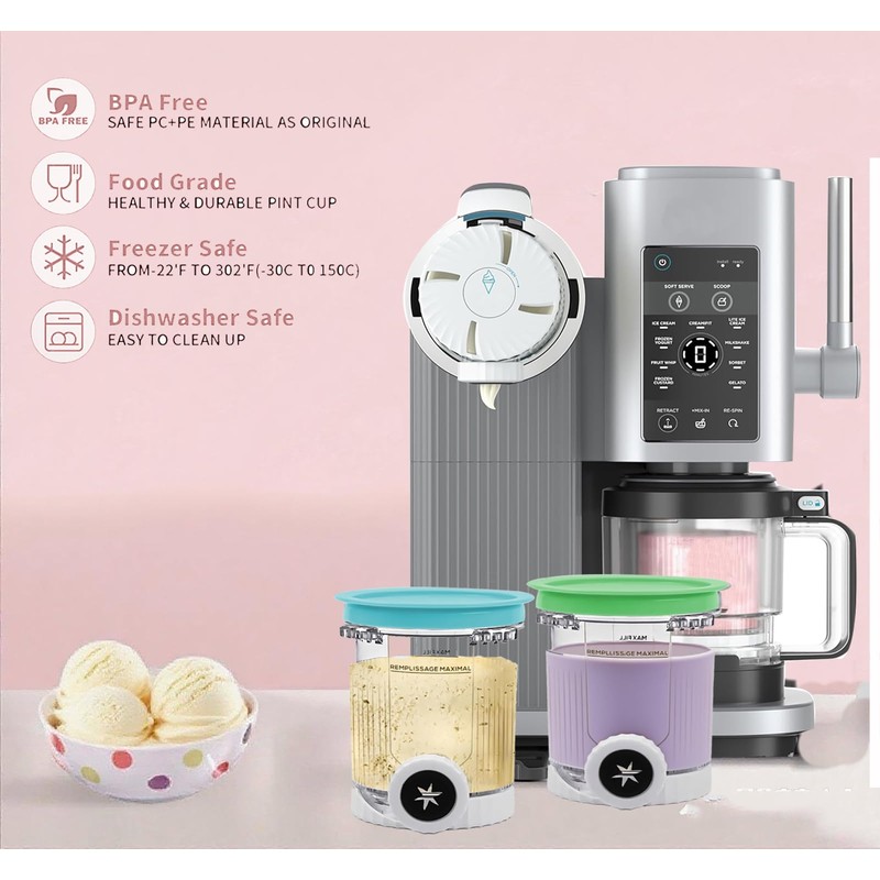 Dispense Lid and Swirl Press Assembly Compatible with NC700 Series