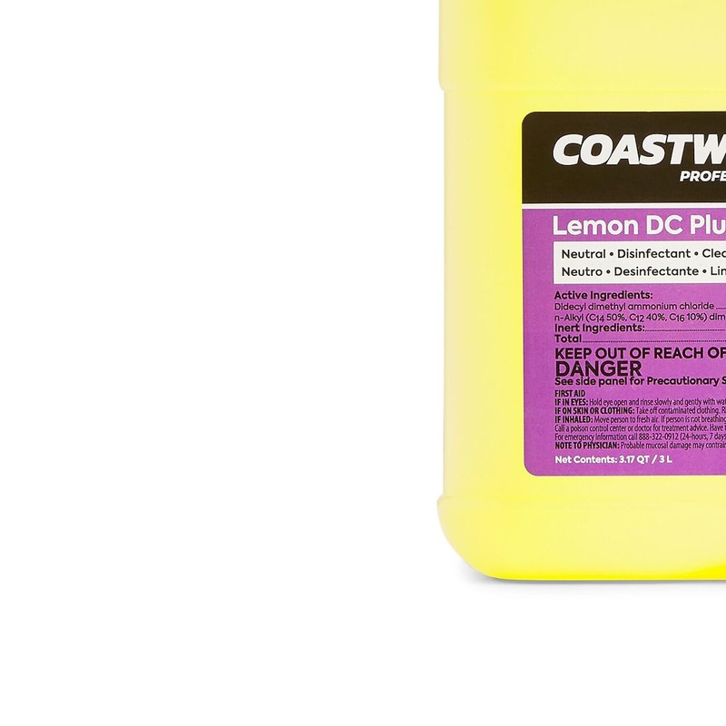 Coastwide Professional Disinfectant Lemon DC Plus Concentrate for EasyConnect, 3L,