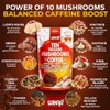 NOVIIML room Coffee Blend - Ten Treasure Mushrooms Extract Instant