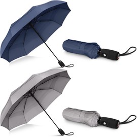 Repel Umbrella The Original Portable Travel Umbrella - Umbrellas for Rain Windproof, Strong & Compact for Wind and Rain - Perfect For On-the-Go