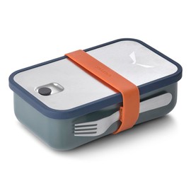 Salewa Unisex Adult Puez Stainless Steel Lunch Box Backpack, Dark Olive, Plain