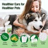 Pet Ear Wipes for Dogs and Cats,Gentle Cleansing and Odor