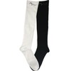 4 Pair (2 Black & 2 White) Extra Soft Small/Medium