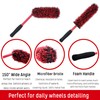oesee Metal Free Microfiber Wheel Brush Kit- Microfiber Angled Wheel