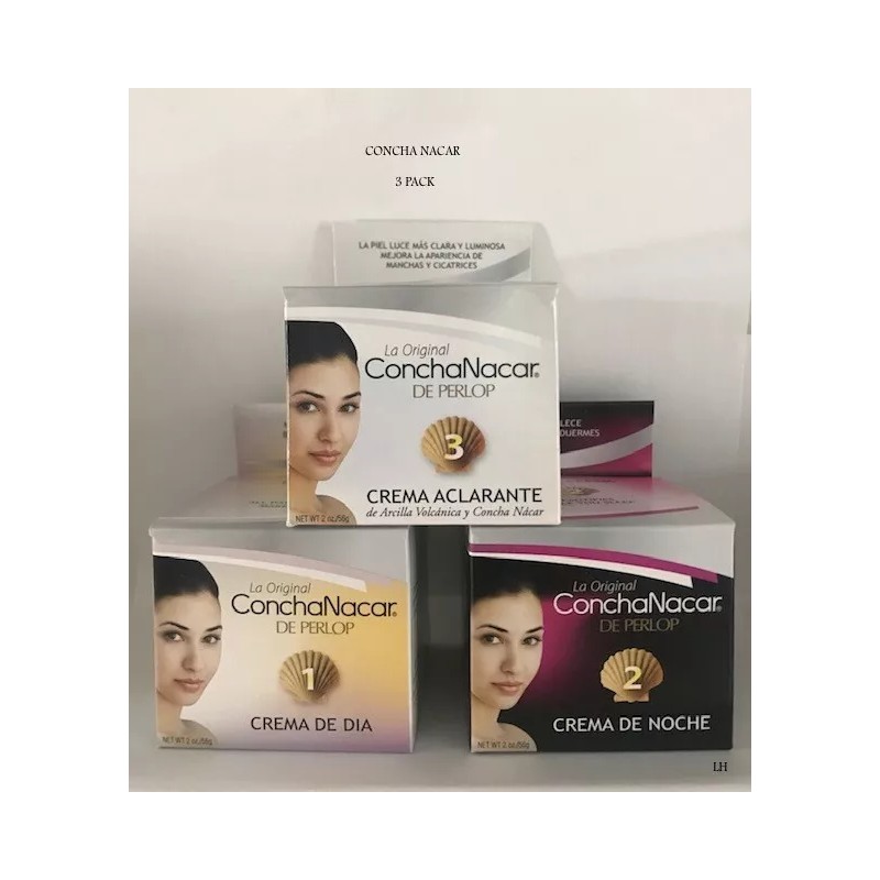 CONCHA NACAR 1 2 3 Crema de Dia, Crema de