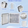 YETLEBOX Waterproof Electrical Box Dustproof Junction Box Weatherproof IP67 ABS