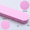 Professional Nail Files 100/180 Grit Nail File, Nail Buffer Block