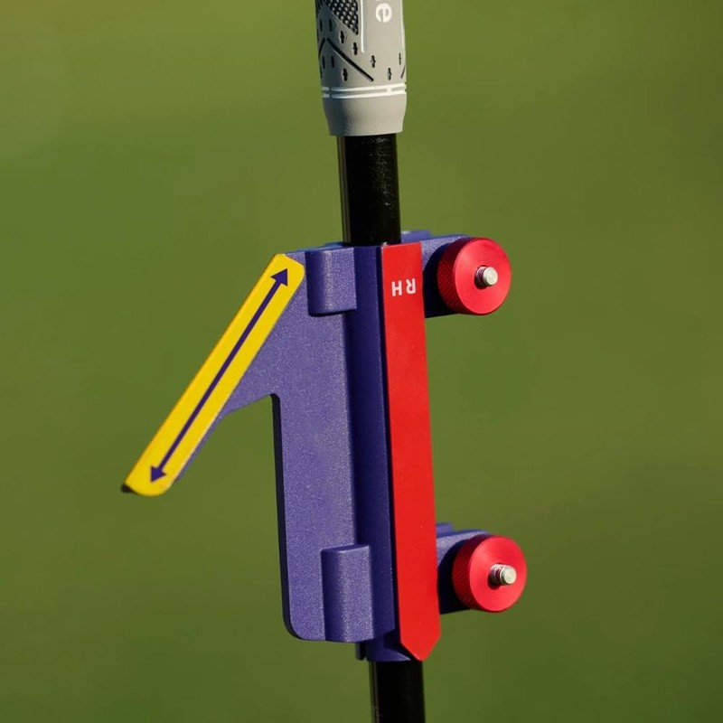 Lyaciomn Golf Swing Precision Trainer Golf Swing Path Guides Instant
