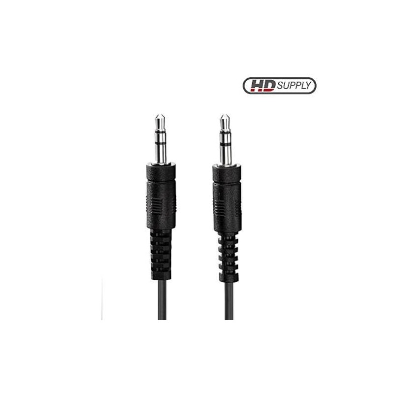 HDSupply AC010-030 Audio Stereo Connection Cable 3.5 mm Male to