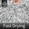 Yimobra Long Chenille Bathroom Rug Mat 44.1 x 24, Soft