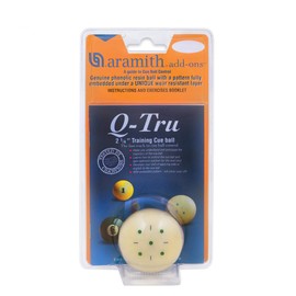 Aramith Q-Tru Training Cue Ball. - Billiards Equipment