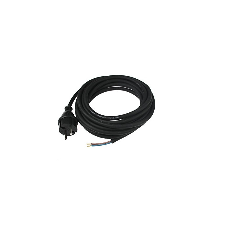 as-Schwabe 70552 Drill Cable H05RN-F 2x1.0 for Worksites IP Protection