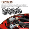 115757 Excavator Hydraulic Hose Thread Connector Compatible with AGT, TPM,