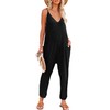 AlvaQ Jumpsuits Summer Baggy Overalls One Piece Jumpsuit Womens Comfy