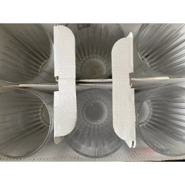 RCR New Boxed Set of 6–RCR “Timeless” Luxion Crystal Tumblers Glasses (14.98 OZ)