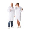 KODAMA White Laboratory Coat 100% Cotton - Press Stud Fastening,